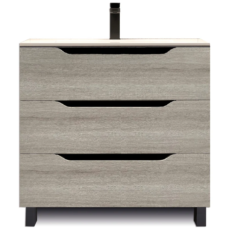 Mueble de baño con patas modelo Atka