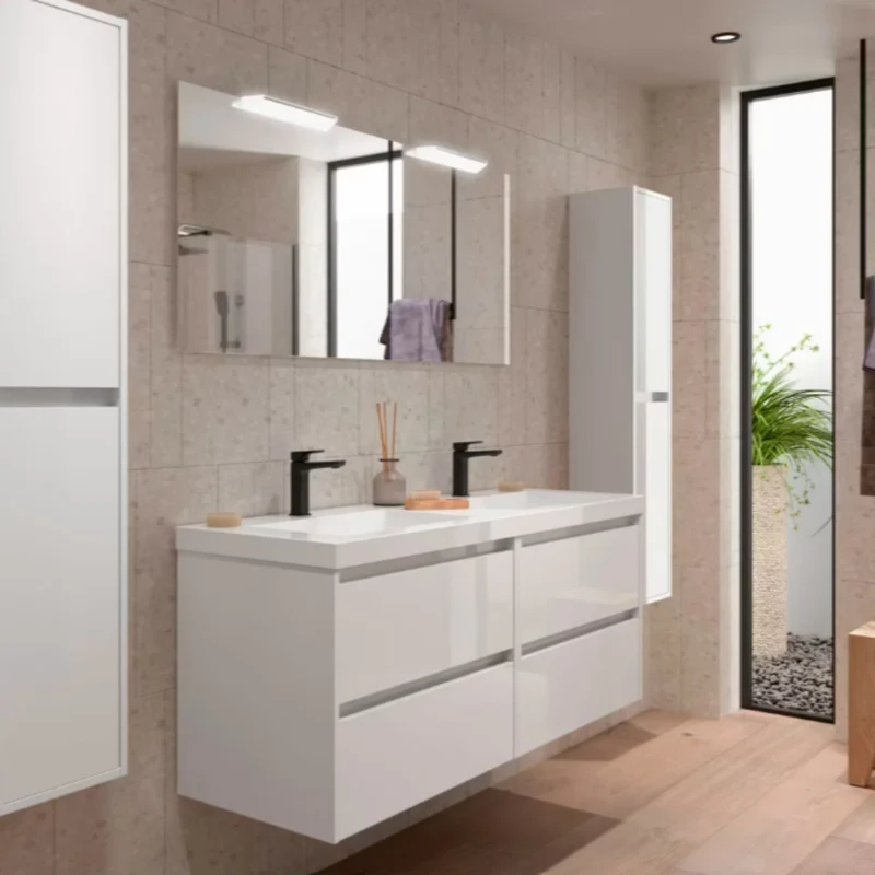 Conjunto mueble de baño Noja Salgar 4 cajones
