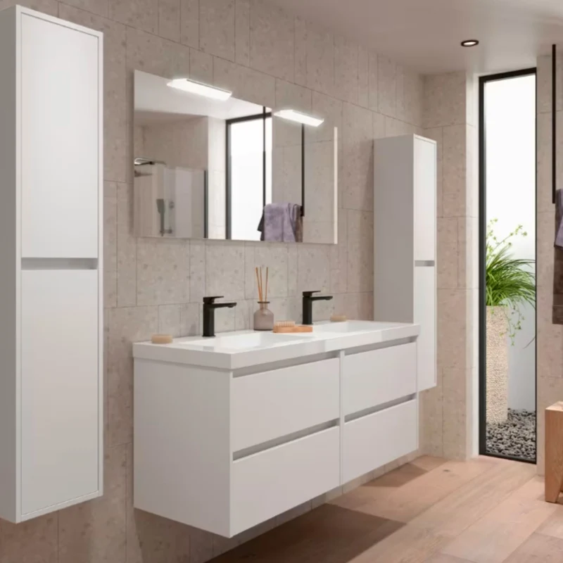 Conjunto mueble de baño Noja Salgar 4 cajones
