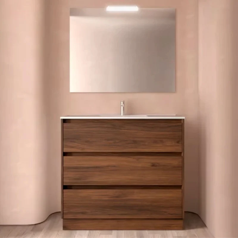 Conjunto mueble de baño 3 cajones Noja Salgar
