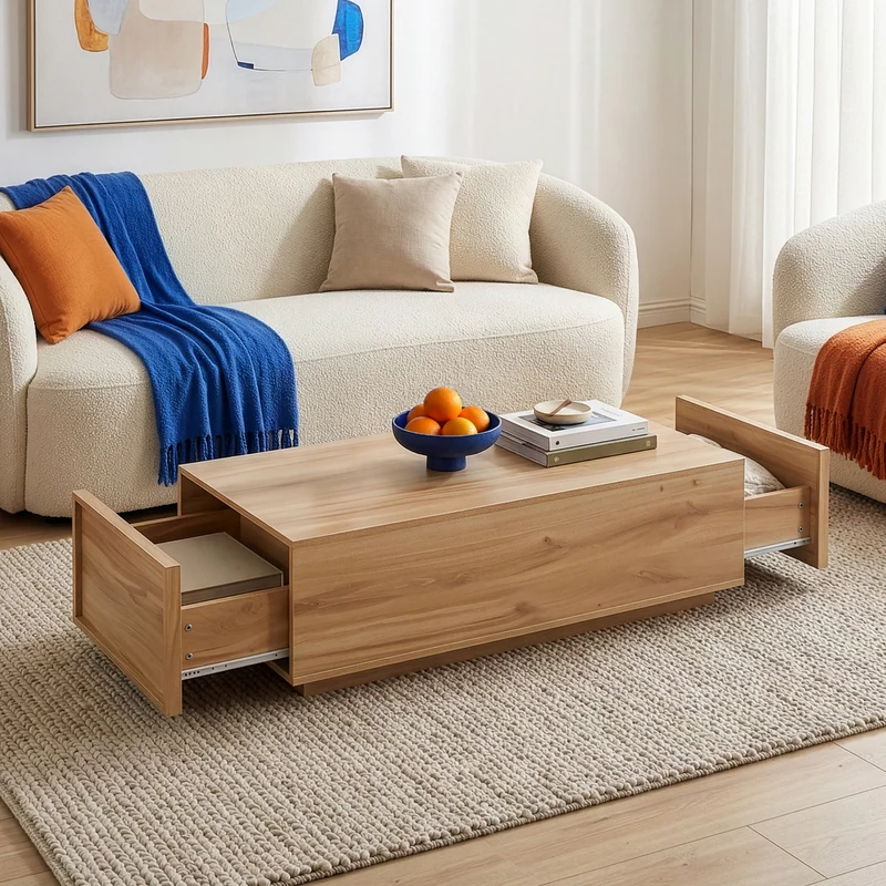 Mesa de centro Turur 104x50x40 cm [en.casa]