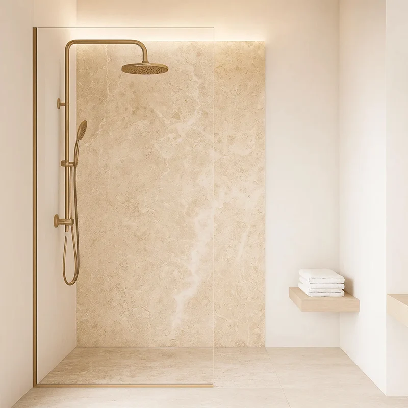 Revestimiento pared Bladel 4 paneles Bladel PVC 120x60cm [neu.haus]
