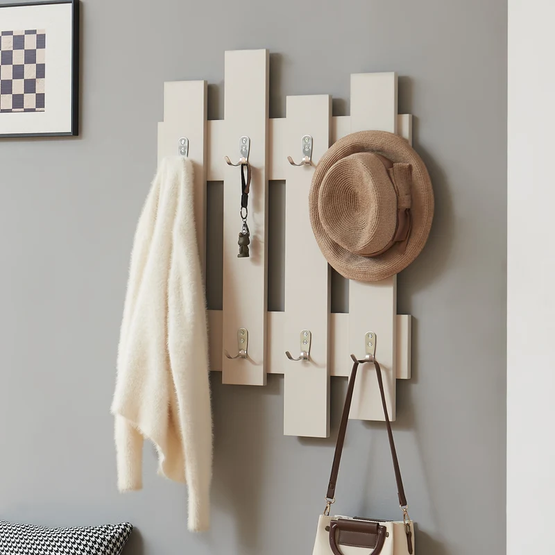 Perchero de pared Raseborg [en.casa]