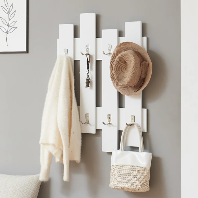 Perchero de pared Raseborg [en.casa]