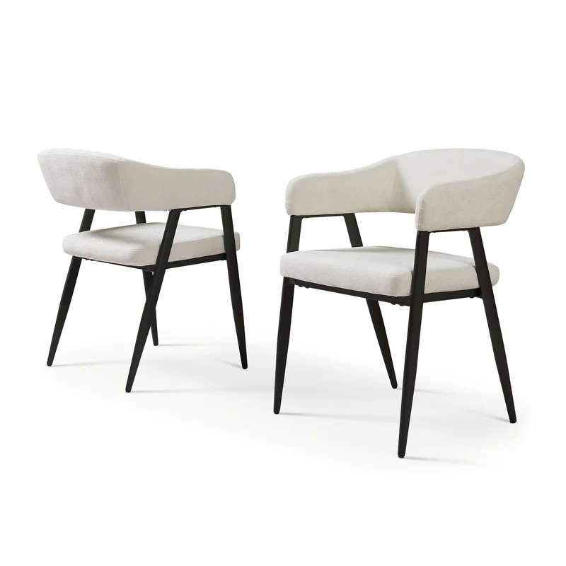 Silla de comedor Kohlmand Set [en.casa]