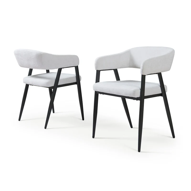 Silla de comedor Kohlmand Set [en.casa]