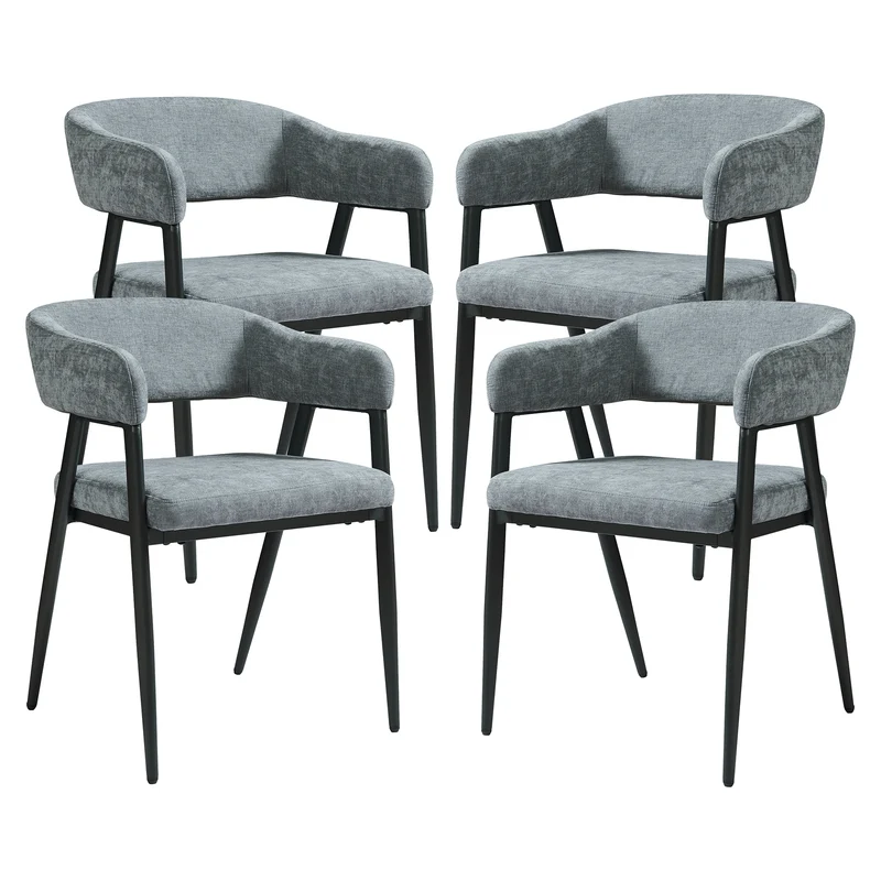 Silla de comedor Kohlmand Set [en.casa]