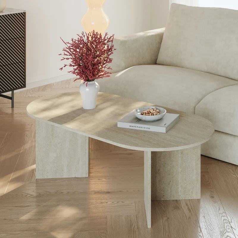 Mesa de centro Kynd 119x60x40 cm [en.casa]