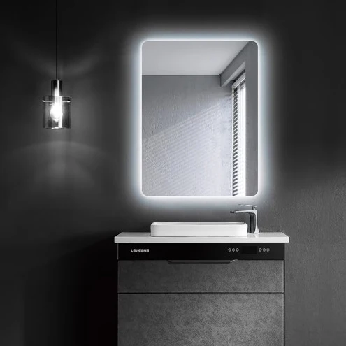 Espejo de baño rectangular Dinamarca Ledimex