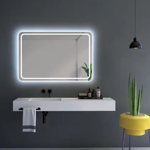 Espejo de baño rectangular Grecia Ledimex