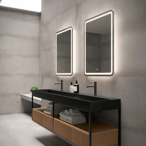 Espejo de baño rectangular Grecia Ledimex
