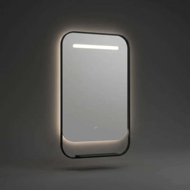 Espejo de baño con canto redondo Concept Ledimex