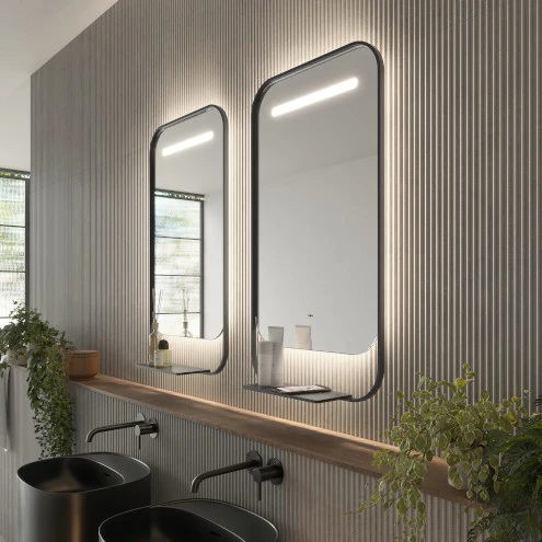 Espejo de baño con canto redondo Concept Ledimex