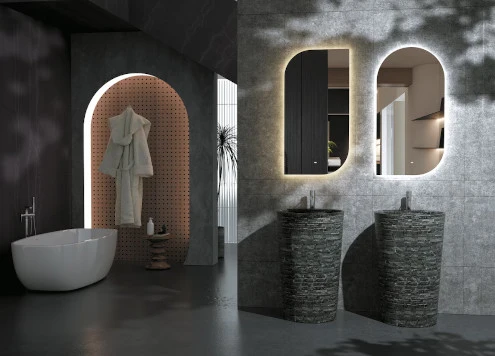 Espejo de baño decorativo Gales Ledimex