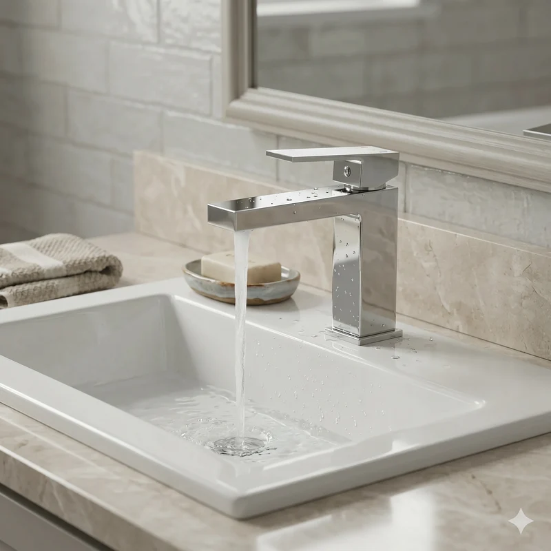 Grifo monomando de lavabo Kubic