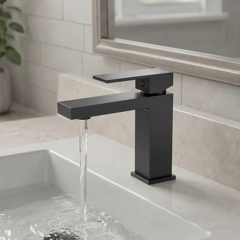 Grifo monomando de lavabo Kubic