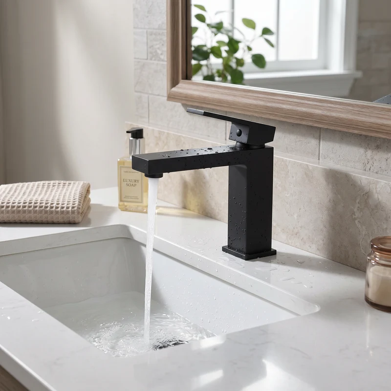 Grifo monomando de lavabo Kubic