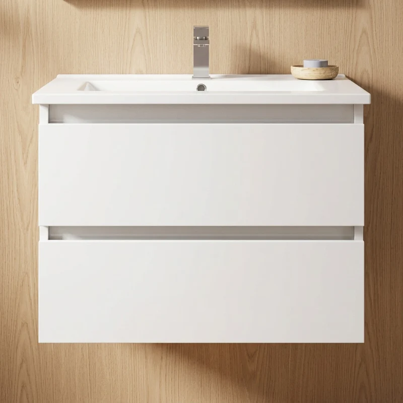 Conjunto mueble de baño con lavabo Marsella suspendido