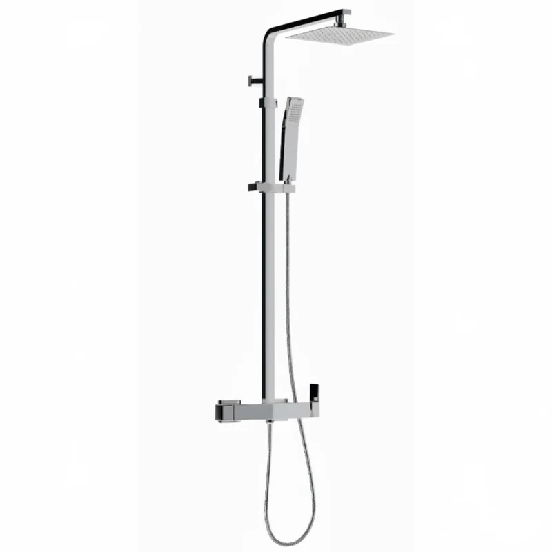 Columna de ducha Skara Monomando Cromo