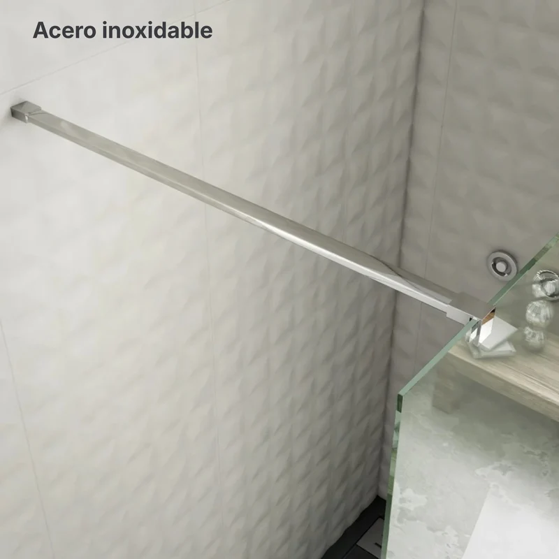 Mampara de Ducha Fija Walk-In Cristal 8 mm
