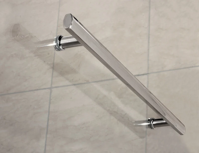 Mampara Bañera Abatible Giratorio 180° Cristal Templado 6MM Antical 80x140cm