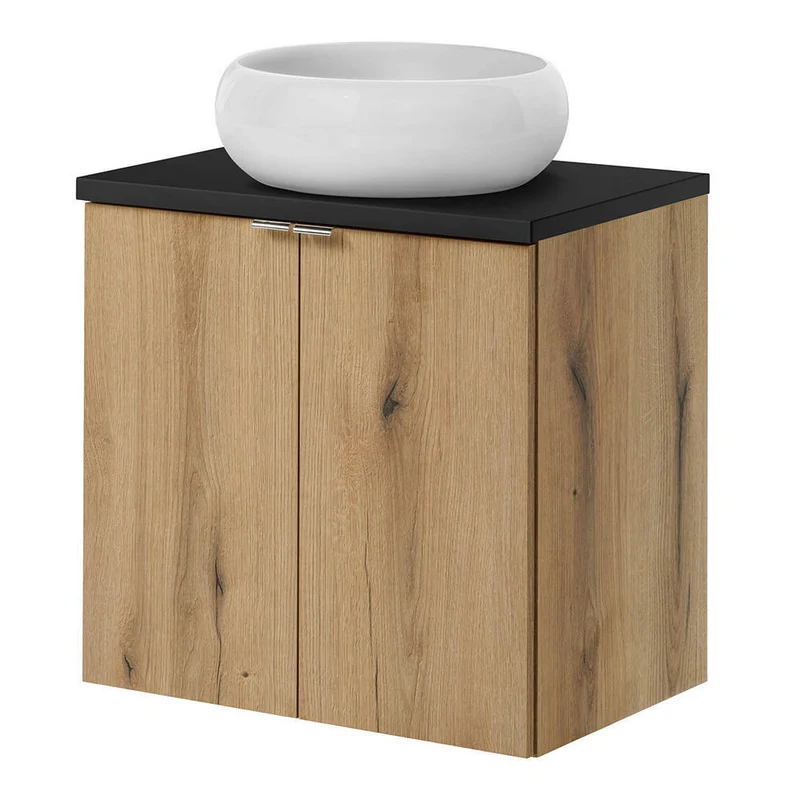 Lavabo Skelbolu con puertas [en.casa]