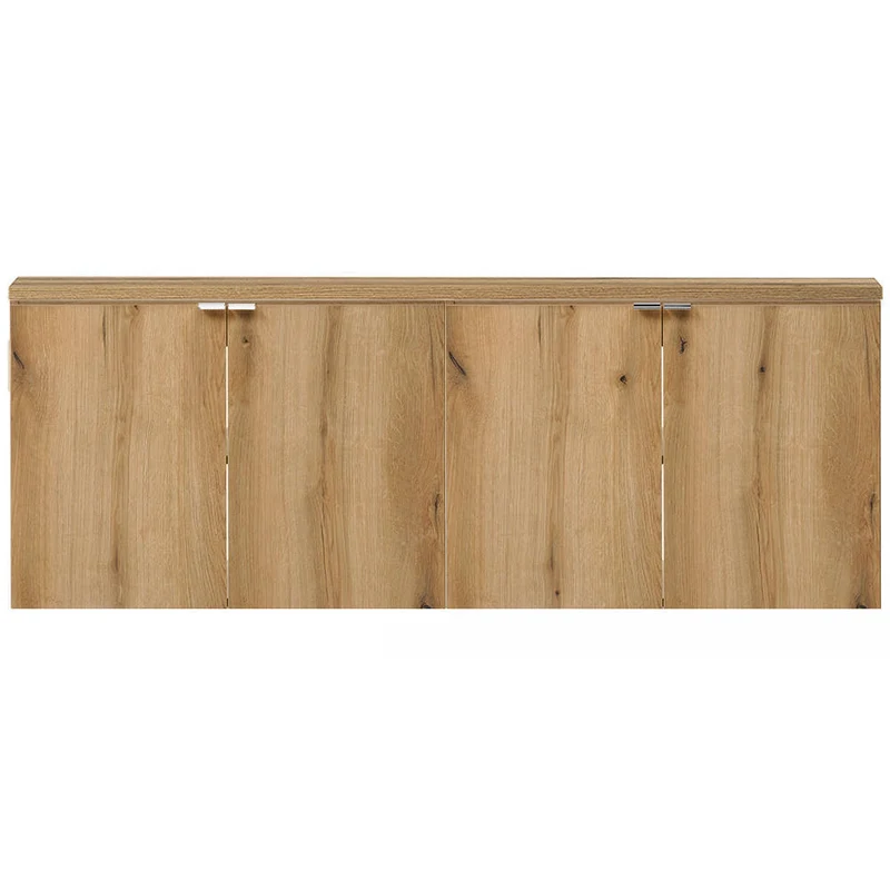 Mueble bajo lavabo con puertas Skelbolu [en.casa]