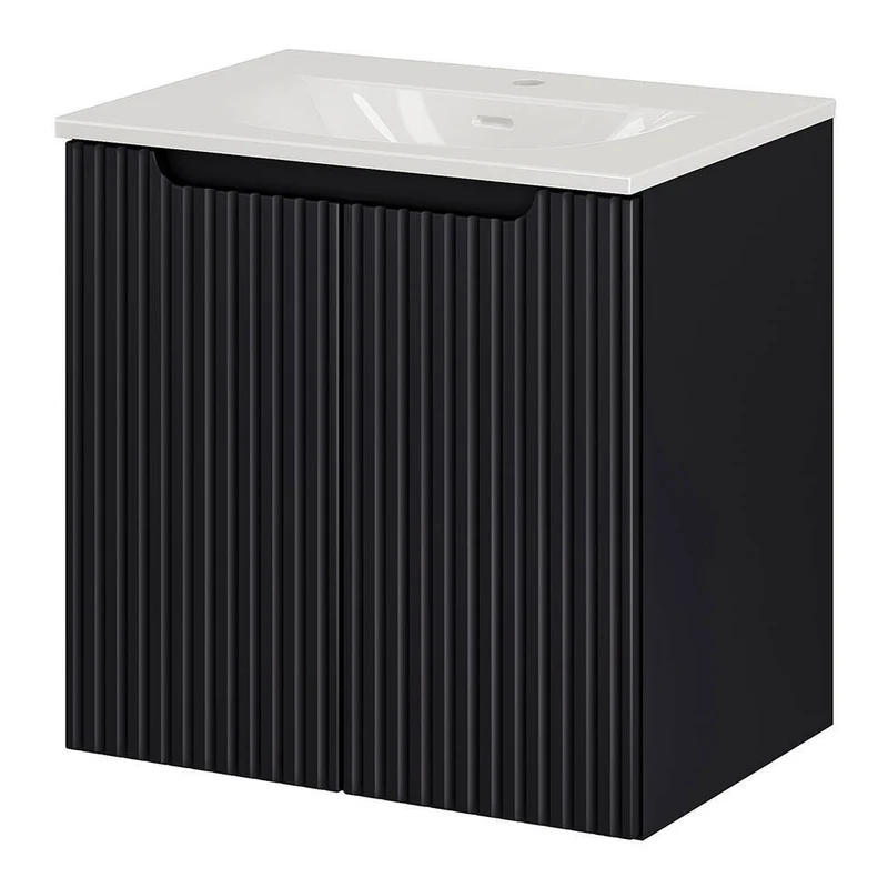 Lavabo Skelbolu Negro [en.casa]