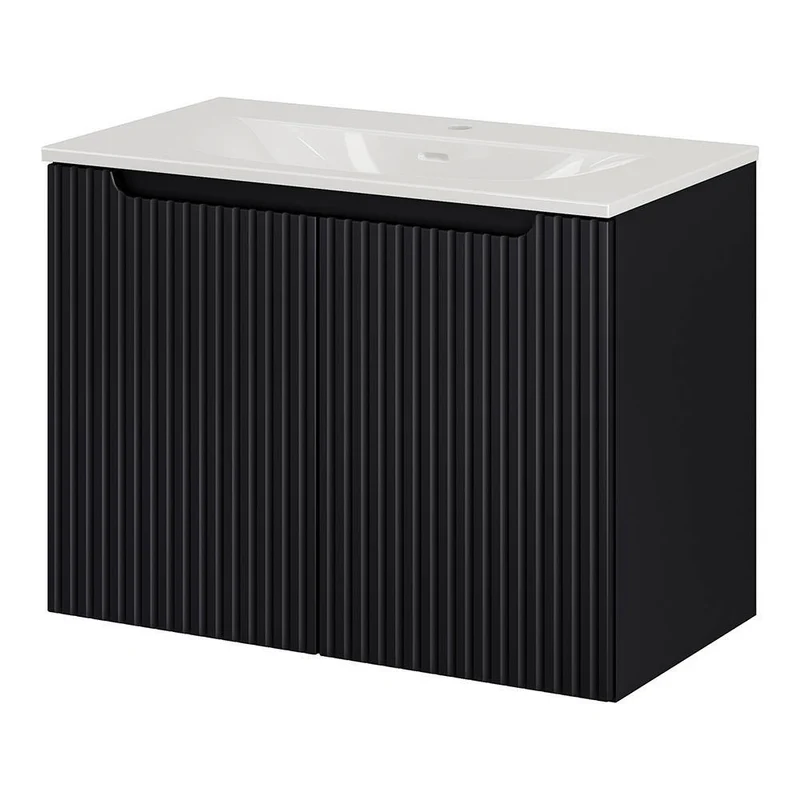 Lavabo Skelbolu Negro [en.casa]