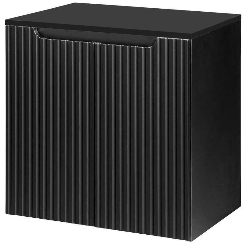 Mueble bajo lavabo Skelbolu con puertas [en.casa]