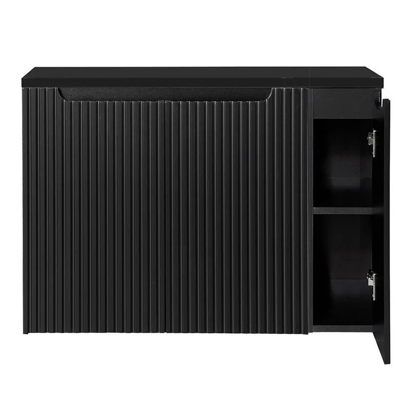 Mueble bajo lavabo Skelbolu con puertas [en.casa]