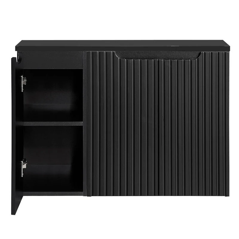Mueble bajo lavabo Skelbolu con puertas [en.casa]