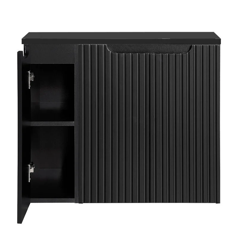 Mueble bajo lavabo Skelbolu con puertas [en.casa]