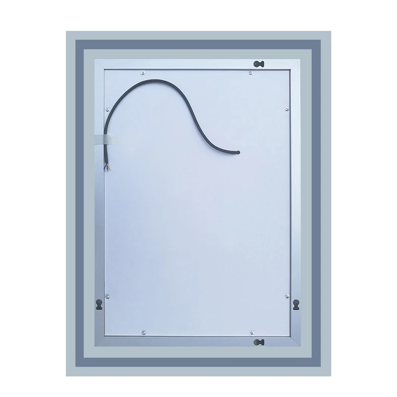 Espejo de Baño con LED Lucimiento Blaco Frío + Interruptor táctil. Espejo de Ducha/Maquillar sin Empañamiento