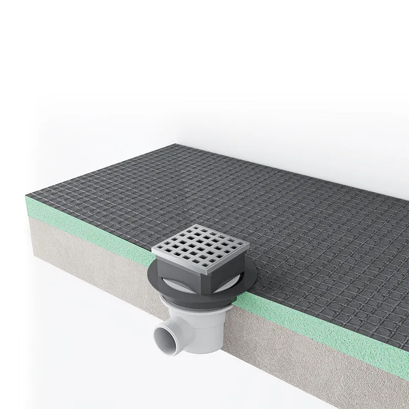 AICA Plato de ducha de XPS con accesorios de desagüe, Tablero de aislamiento impermeable, Panel de construccion