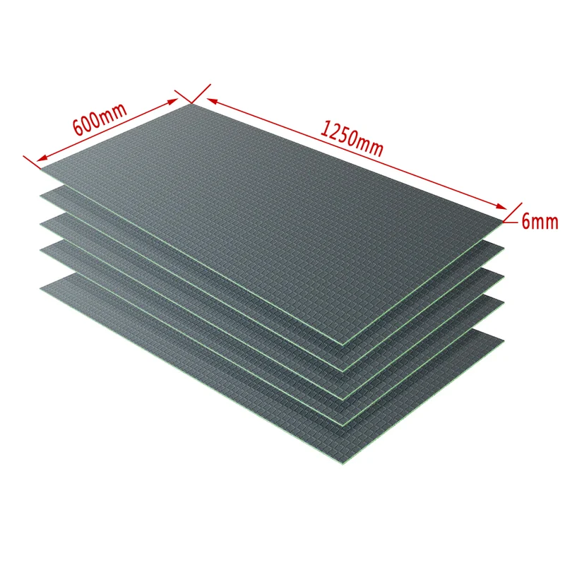 Tablero de respaldo de azulejos de XPS, Tablero de aislamiento impermeable, Panel de construcción, Diferentes dimensiones opcionales