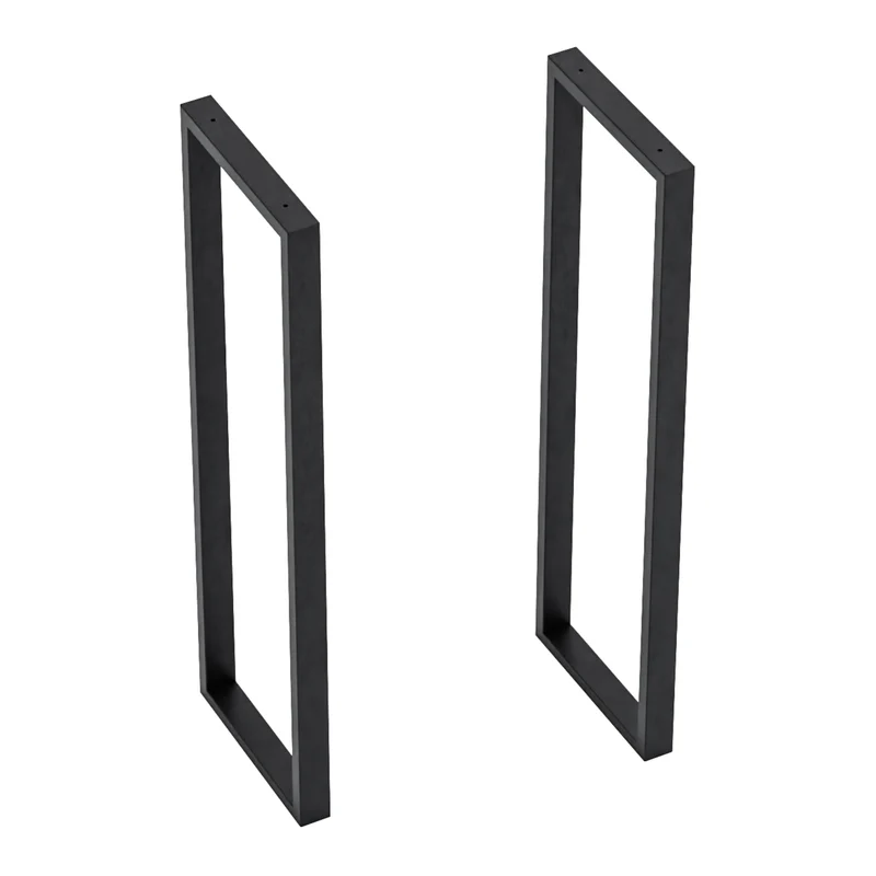 Estructura de mesa Kauniainen juego de 2 acero 87x27 cm [en.casa]