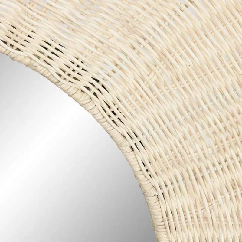 Espelho Flor Rattan D91 SOLEA