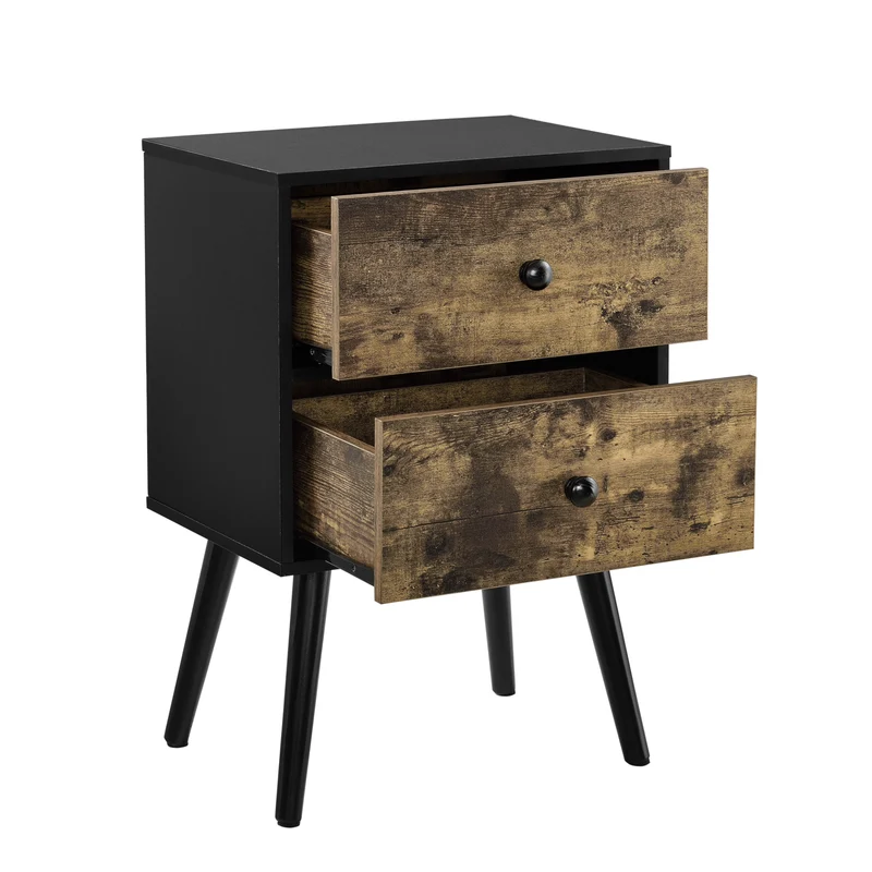 Mesa auxiliar de diseño retro [en.casa]