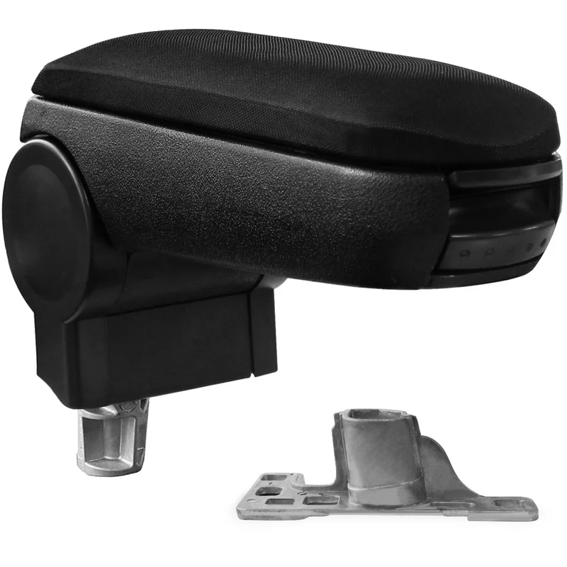 Reposabrazos central AUDI A4 con compartimento de almacenamiento Textil Negro pro.tec