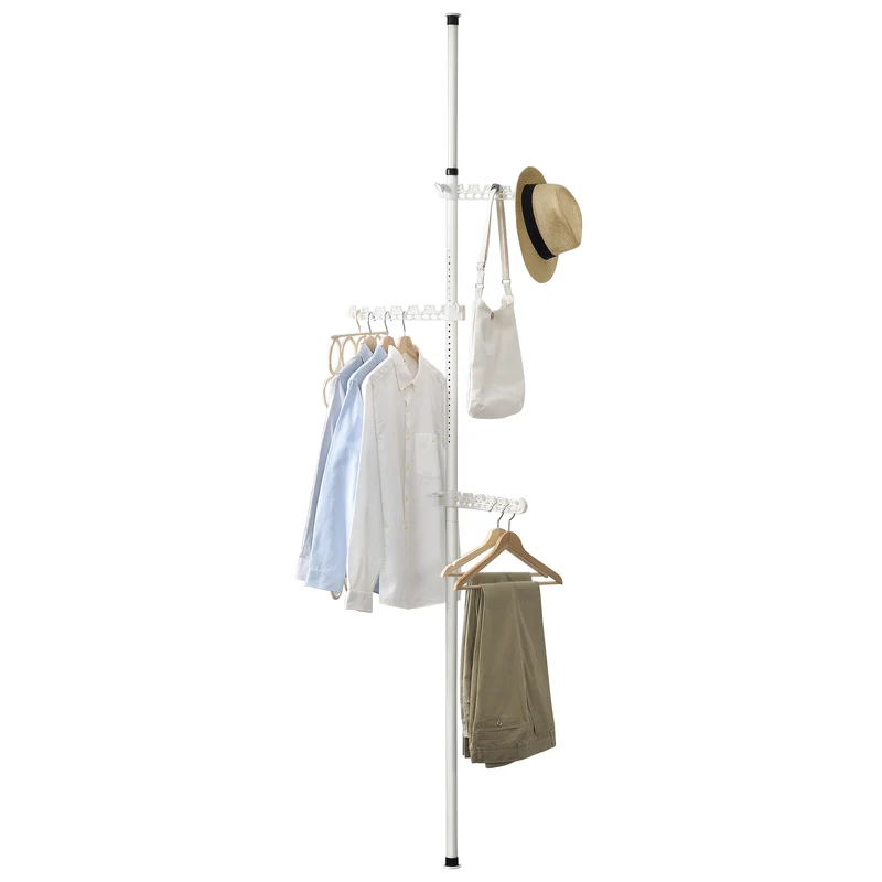 Perchero Havneby Perchero telescópico con barra para ropa en.casa