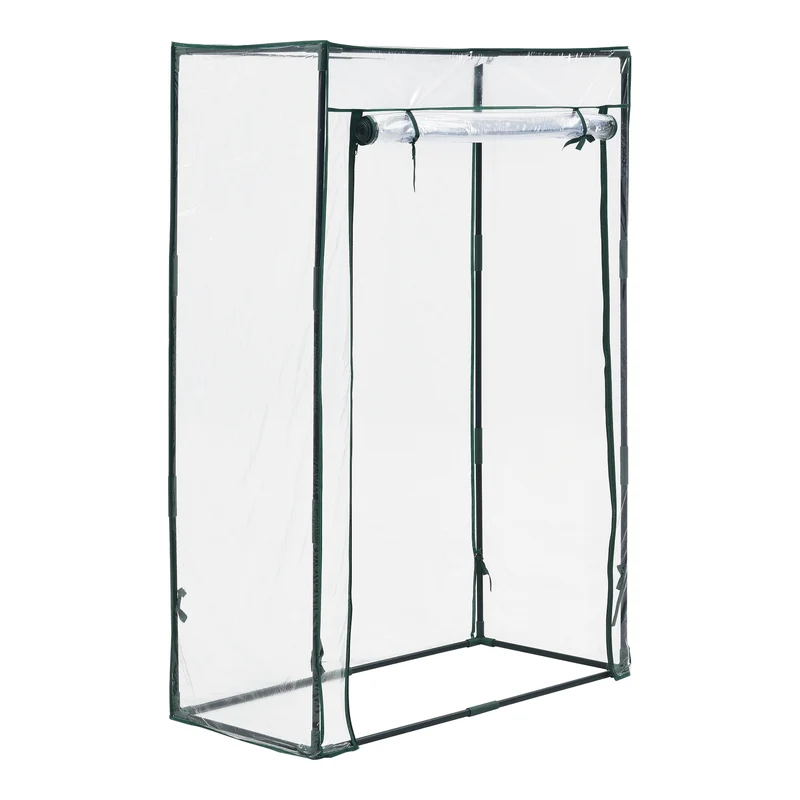 Invernadero para tomates Terzigno 100x50x150cm Transparente [en.casa]