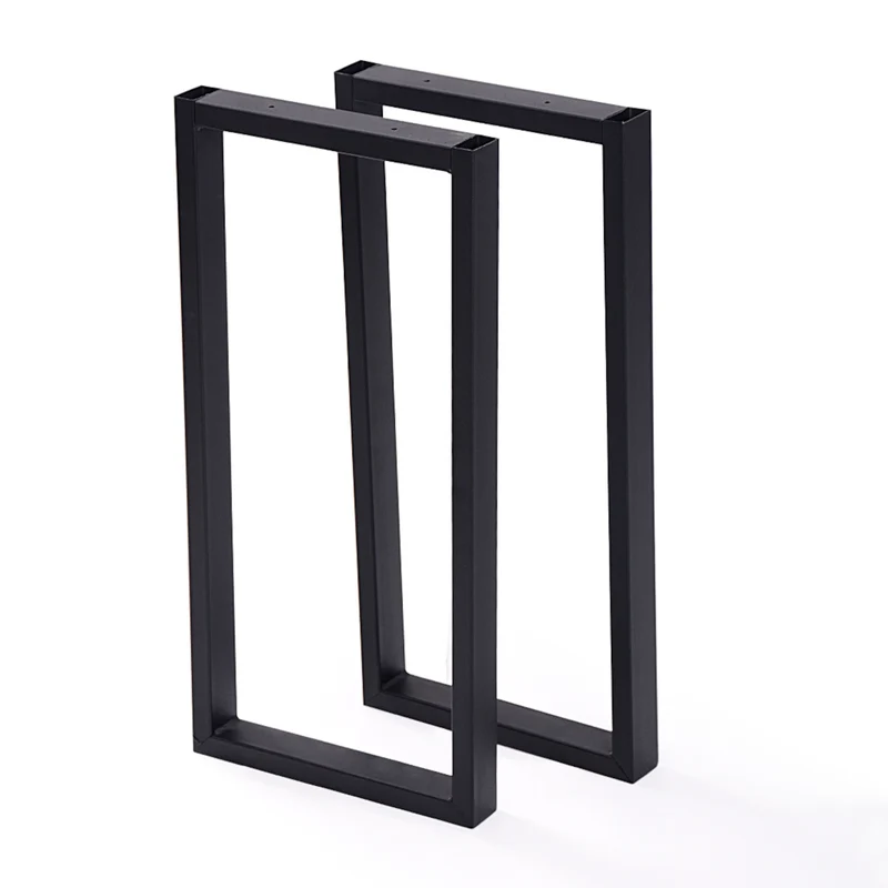 Estructura de mesa Møldrup 56x27cm Negro [en.casa]