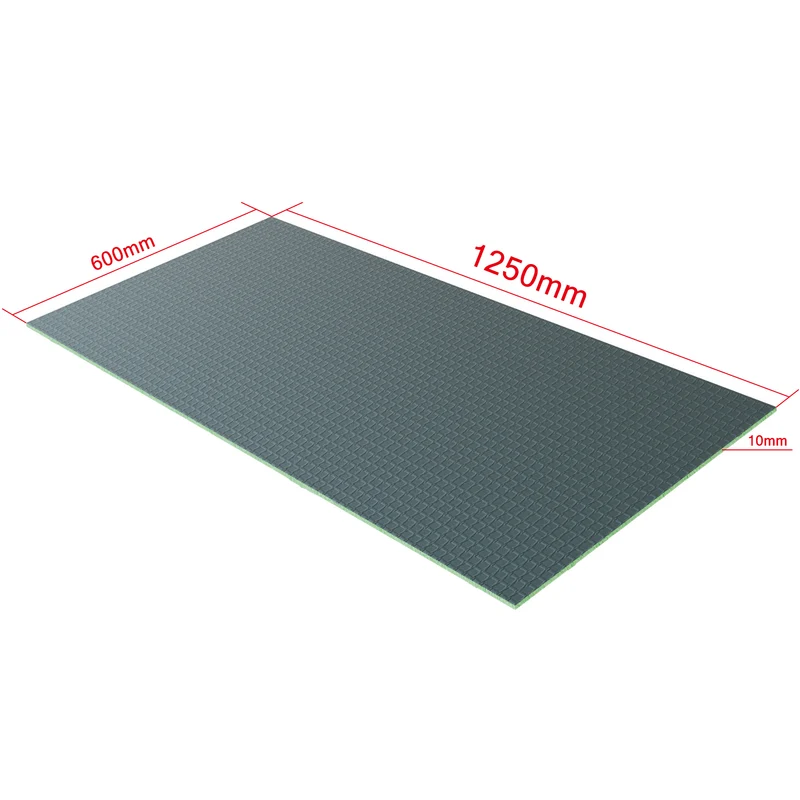 AICA Tablero de respaldo de azulejos de XPS, Tablero de aislamiento impermeable, Panel de construccion, 1250x600x10mm/1250x600x12mm; 4 piezas/juego；5 piezas/juego