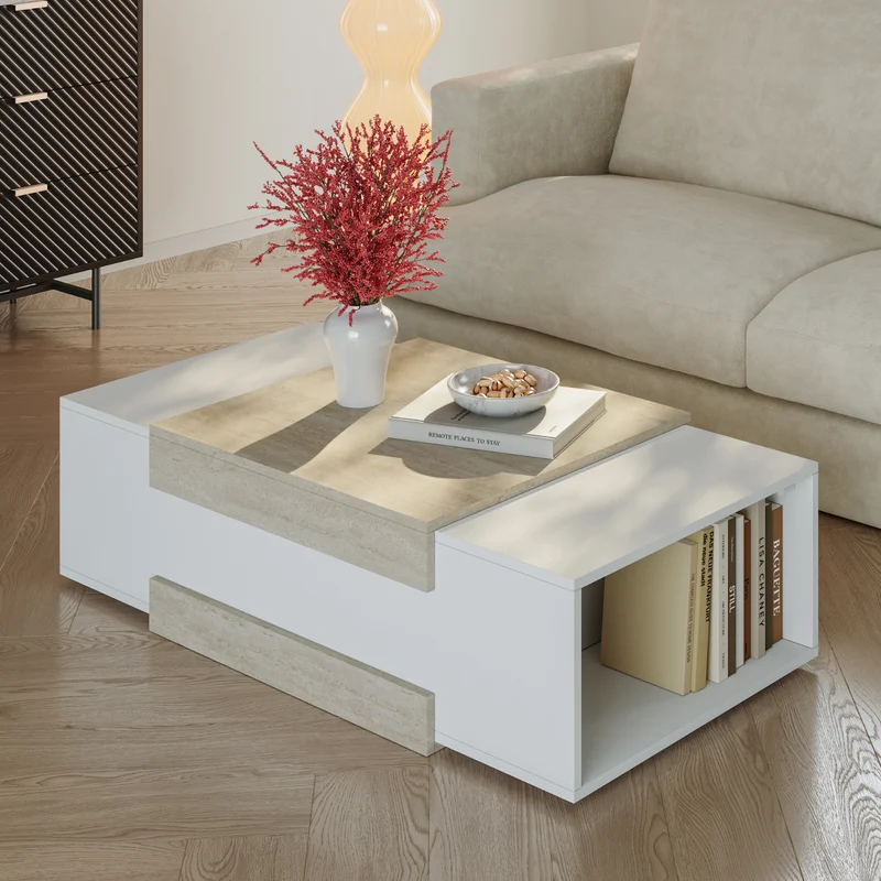 Mesa de centro Eljak 110x57x31 cm [en.casa]