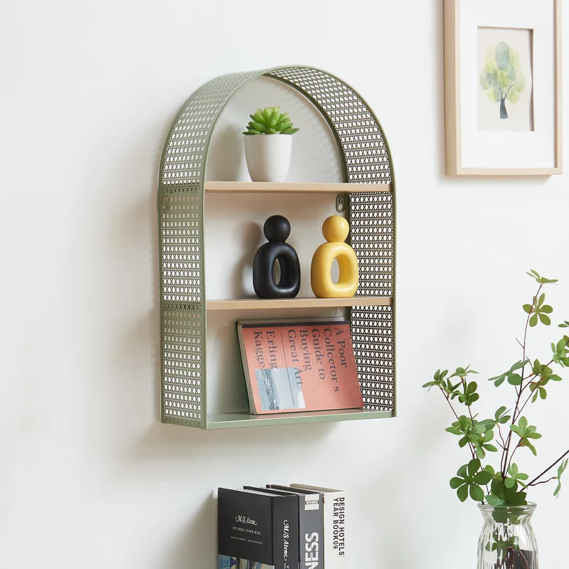 Estante de pared Jäller 53x35x14 cm [en.casa]