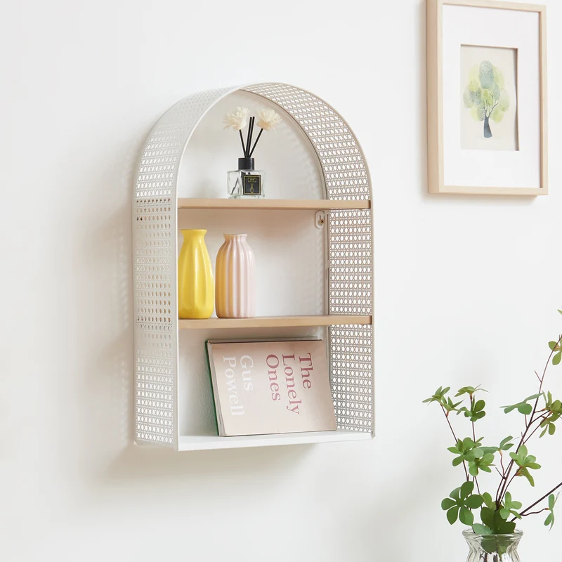 Estante de pared Jäller 53x35x14 cm [en.casa]