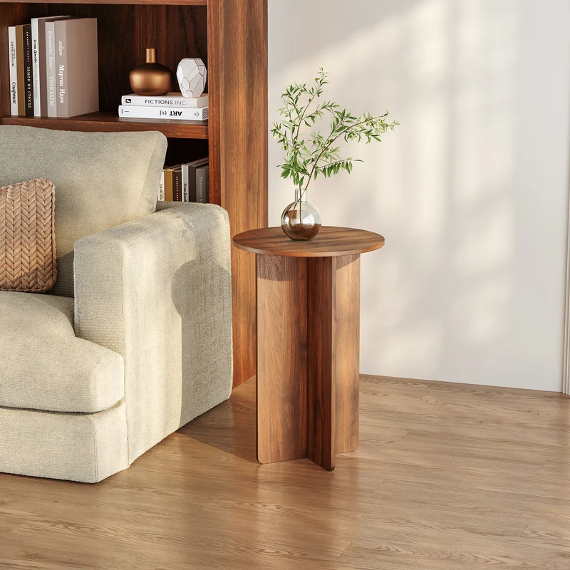 Mesa auxiliar Vappevn 60xØ40 cm [en.casa]