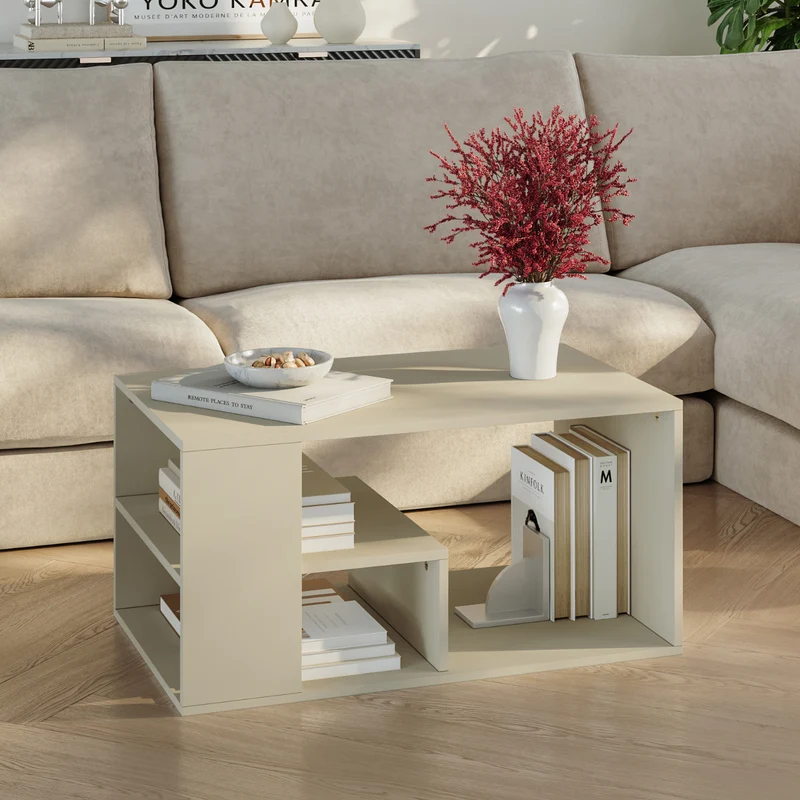 Mesa de centro Antaa 80x50x40 cm [en.casa]