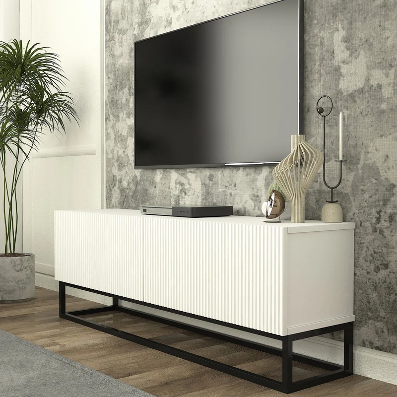 Mueble bajo para TV Verpsboga [en.casa]